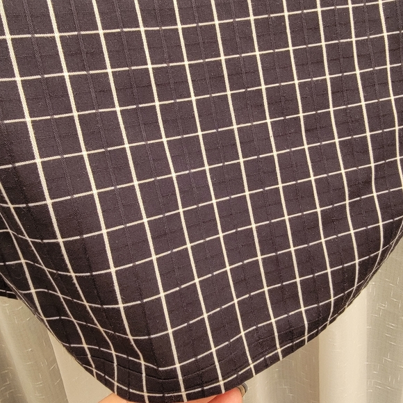 Bugatchi Checked Button Down Short Sleeve Shirt Size Medium - Picture 8 of 12